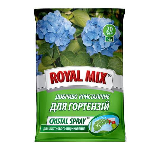 Royal Mix cristal spray для гортензії для листового підживлення