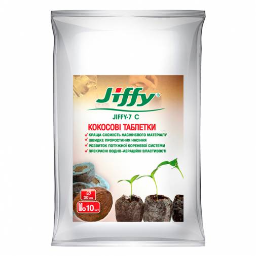 Jiffy-7С Кокосові таблетки
